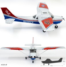 Cessna 172 Skyhawk Civil Air Patrol - 1:48 - Academy 12367