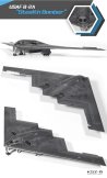 USAF B-2A Stealth Bomber - 1:144 - Academy 12645
