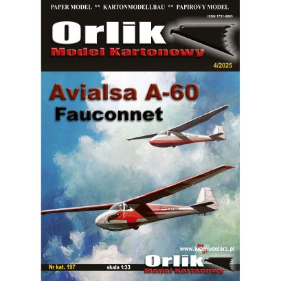 Avialsa A-60 Fauconnet - dwa modele - Orlik 197