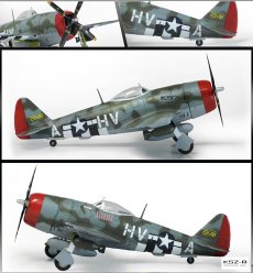 P-47D & F-86E Gabreski - dwa samoloty - Academy 12530