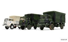 British Army 4-ton 4 x 4 G.S Truck - 1:76 - Airfix A02326A