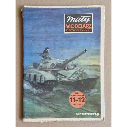 Czołg T-72 - Mały Modelarz 11-12/1985