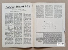Czołg T-72 - Mały Modelarz 11-12/1985