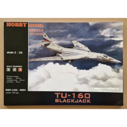 Samolot bombowy Tu-160 Blackjack - Hobby Model 87