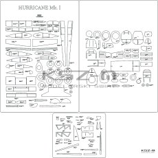 Hurricane Mk.I - szkielet...