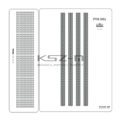 Transporter PTG K-61 - gąsienice wycinane laserowo - Answer 613