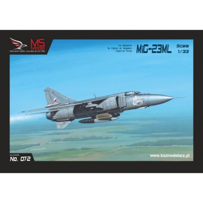 MiG-23ML 1st. FAR - myśliwiec naddźwiękowy Czech Air Force - MS Model 072