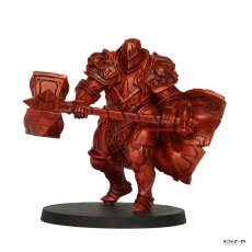 Vallejo 77145 – Forged Red (Shade) True Metallic Metal – farba metaliczna 18 ml