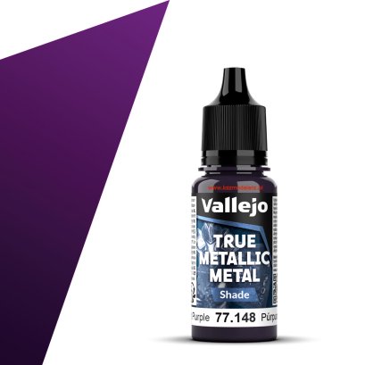 Vallejo 77148 – Amethyst Purple (Shade) True Metallic Metal – farba metaliczna 18 ml