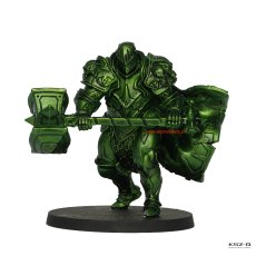 Vallejo 77155 - Amber Green (Shade) True Metallic Metal – farba metaliczna 18 ml