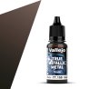 Vallejo 77158 - Rusty Metal (Shade) True Metallic Metal – farba metaliczna 18 ml