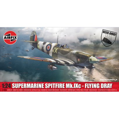 Supermarine Spitfire Mk.IXc „Flying Dray” brytyjski myśliwiec 1:24 - Airfix A17001A