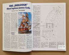 Żaglowiec HMS Endeavour - Mały Modelarz 1-2-3/2013