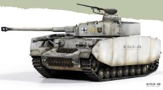 German Pz.Kpfw. IV Ausf. H (1:72) - Academy 13432