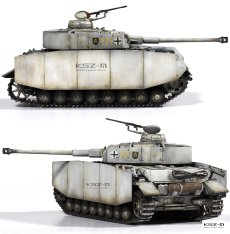 German Pz.Kpfw. IV Ausf. H (1:72) - Academy 13432