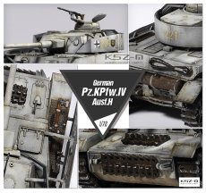 German Pz.Kpfw. IV Ausf. H (1:72) - Academy 13432