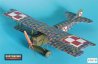 Fokker D.VII 22.04 (Polska 1920) - Kartonowa Kolekcja 41 – model kartonowy 1:33