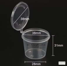 Pojemniczki do mieszania farb 20 ml (10 szt.) - Amaznig Art