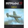 SAAB J-23 – samolot myśliwski 1:33 – MPModel 142