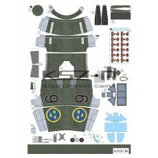 SAAB J-23 – samolot myśliwski 1:33 – MPModel 142