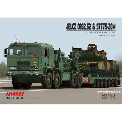 Jelcz C882.62 & ST775-20W – zestaw transportowy 1:25 – Angraf 308