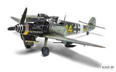 Messerschmitt Bf 109G-5/G-6 – myśliwiec Luftwaffe 1:24 – Airfix A17003 – model plastikowy