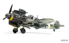 Messerschmitt Bf 109G-5/G-6 – myśliwiec Luftwaffe 1:24 – Airfix A17003 – model plastikowy