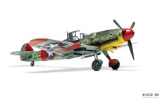 Messerschmitt Bf 109G-5/G-6 – myśliwiec Luftwaffe 1:24 – Airfix A17003 – model plastikowy
