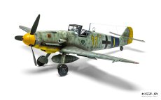 Messerschmitt Bf 109G-5/G-6 – myśliwiec Luftwaffe 1:24 – Airfix A17003 – model plastikowy