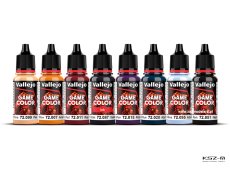 Vallejo 72194 Purple Dragons – zestaw farb Game Color Fantasy 8×18 ml