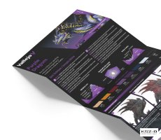 Vallejo 72194 Purple Dragons – zestaw farb Game Color Fantasy 8×18 ml