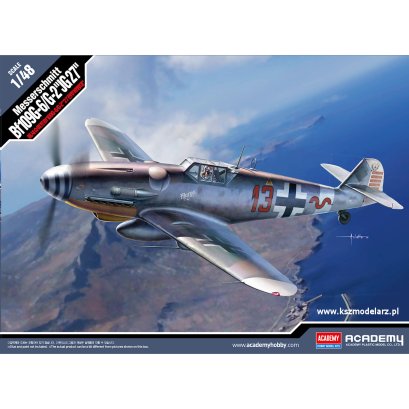 Messerschmitt Bf 109G-6/G-2 JG 27 – 1:48 – Academy 12321