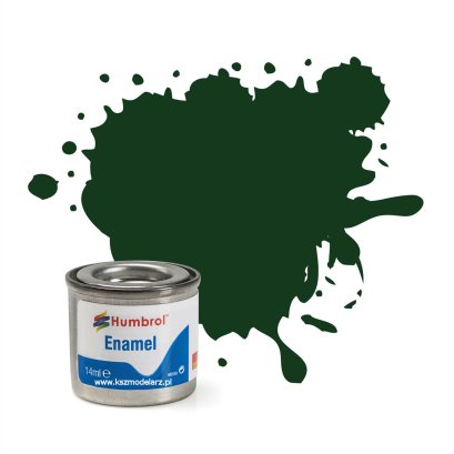 Humbrol 3 Brunswick Green Gloss farba modelarska enamel 14 ml
