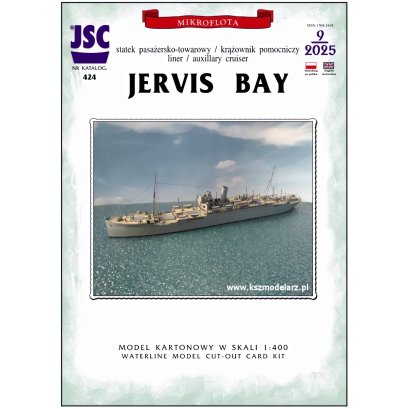 Jervis Bay – statek pasażerski / krążownik pomocniczy 1:400 – JSC 424