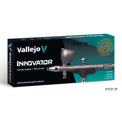 Aerograf Vallejo INNOVATOR 90001 – 0.2 / 0.3 mm – Gravity System 2 in 1