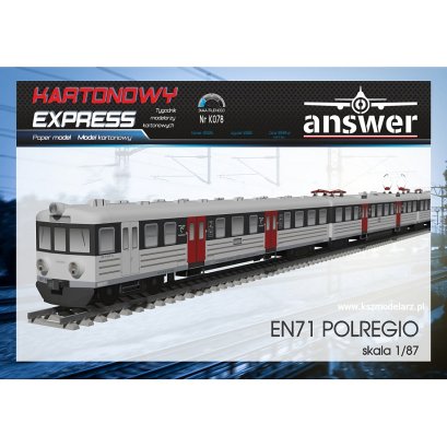 EN71 Polregio (dla dzieci) – Kartonowy Express KExK078