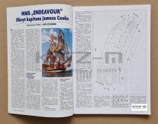 Żaglowiec HMS Endeavour - Mały Modelarz 1-2-3/2013