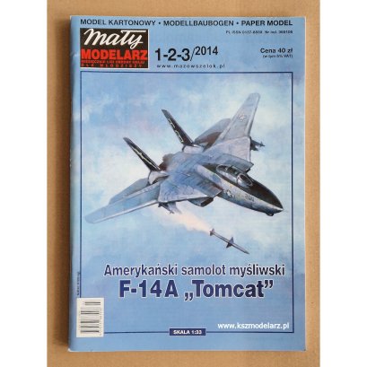 Samolot F-14A TOMCAT - Mały Modelarz 1-2-3/2014