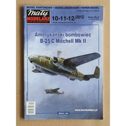 Bombowiec B-25 C Mitchell - Mały Modelarz 10-12/12