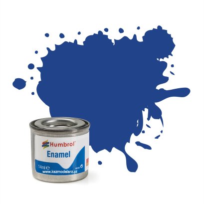 Humbrol 25 Blue Matt – farba modelarska enamel 14 ml