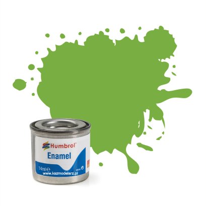 Humbrol 38 Lime Gloss – farba modelarska enamel 14 ml
