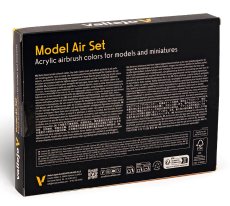 Zestaw 16 farb Model Air - Metallic Effects - Vallejo 71181