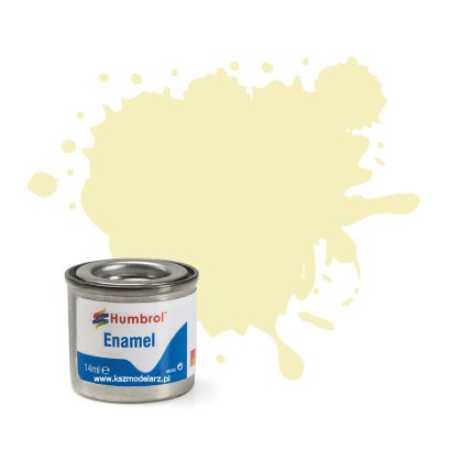 Humbrol 41 Ivory Gloss – farba modelarska enamel 14 ml