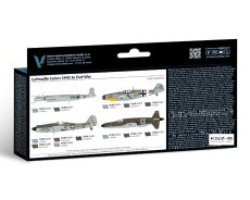 Vallejo 71166 Model Air - Luftwaffe Colors 1941–1945 – zestaw farb akrylowych