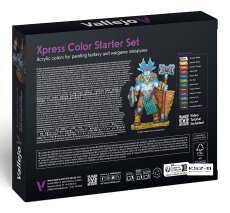 Vallejo 72209 Xpress Color Starter Set – zestaw 12 farb + figurka