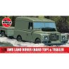 Land Rover LWB Hard Top z przyczepą – 1:76 – Airfix A02324