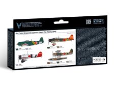 Vallejo 71169 Imperial Japanese Navy – Model Air – zestaw 8 farb lotnictwo japońskie