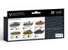 Vallejo 71206 German Colors 1940–1945 – Model Air – zestaw 8 farb niemieckie pojazdy WWII
