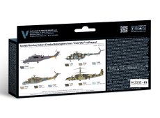 Vallejo 71601 Soviet/Russian Combat Helicopters – Model Air – zestaw 8 farb śmigłowce