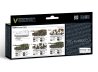 Vallejo 71202 – MERDC Camo Colors – Model Air – zestaw 8 farb US Army